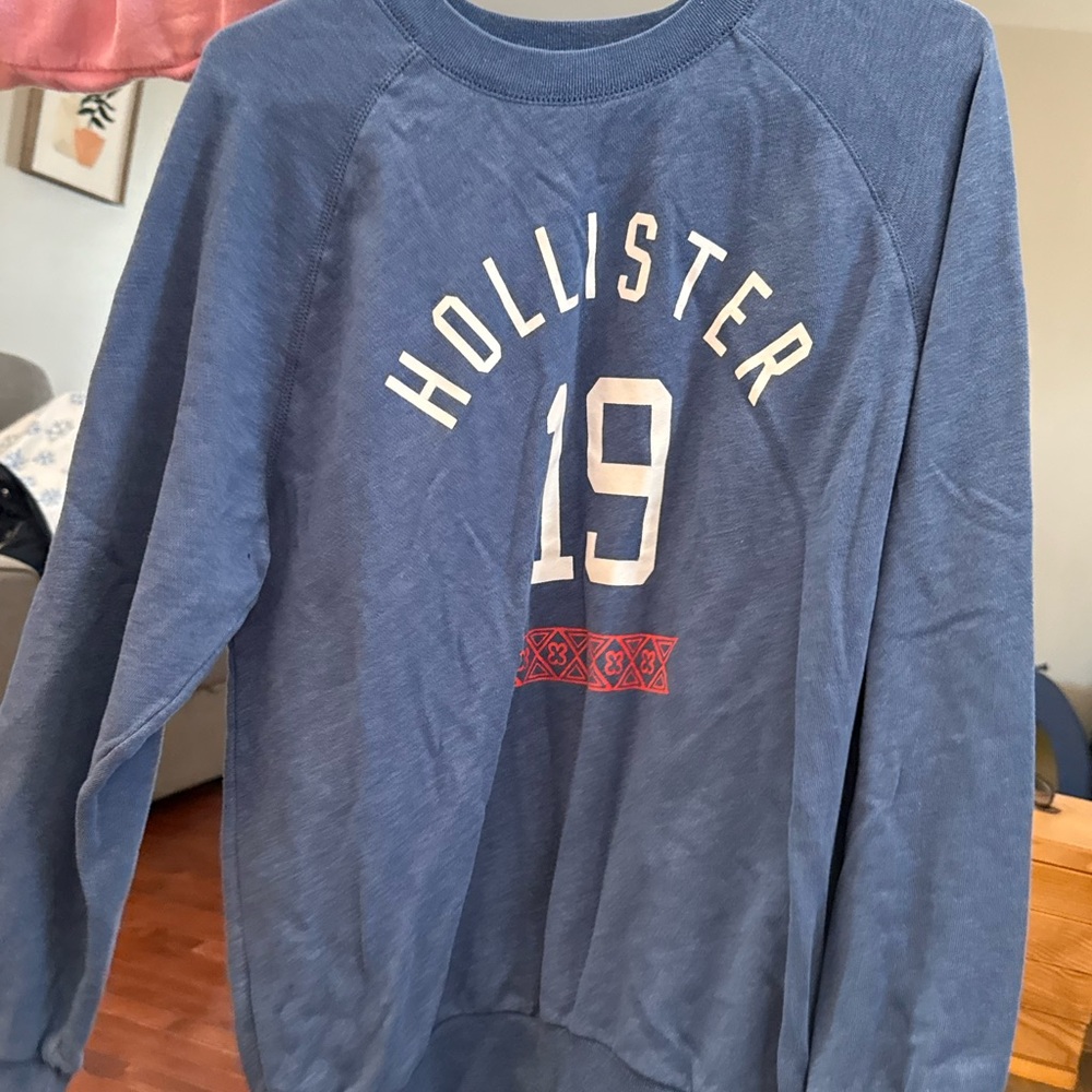 Hollister Blue Sweatshirt size small